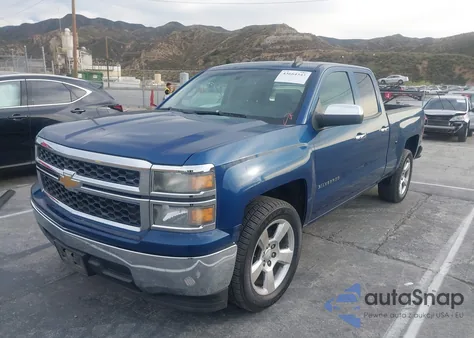 2015 Chevrolet Silverado 1500 Ls из США, поврежденный, VIN 1GCRCPEC8FZ273783